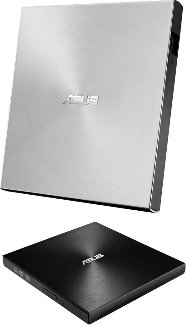 На фото можно увидеть оптический привод ASUS ZenDrive U7M