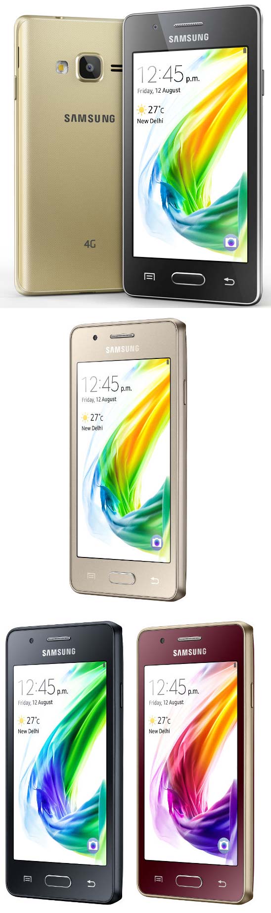 Перед нами варианты Samsung Z2