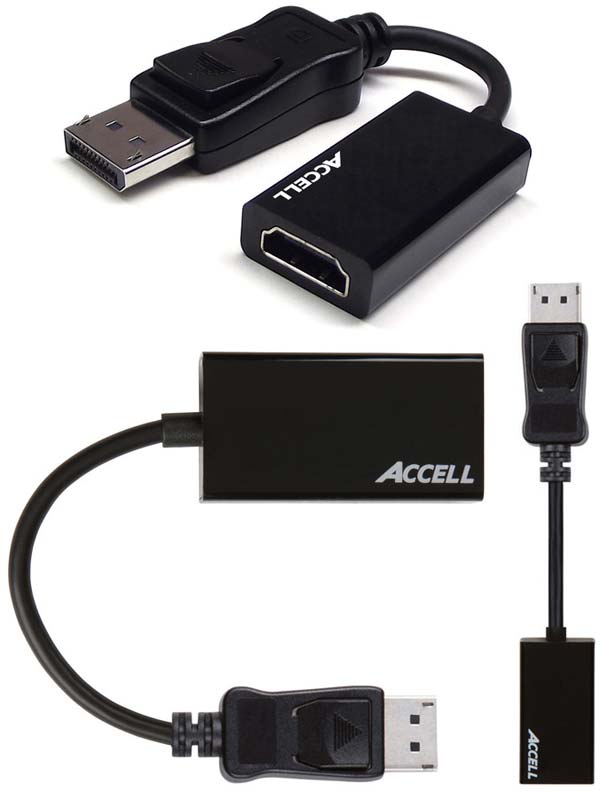 Устройство Accell DisplayPort 1.2 to HDMI 2.0 Active Adapter
