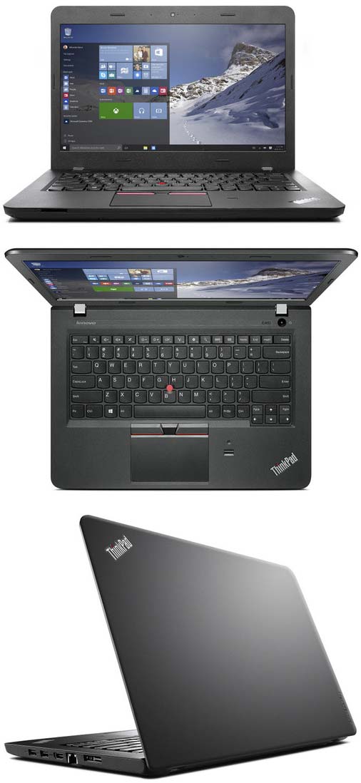 На фото показан ноутбук Lenovo ThinkPad E460