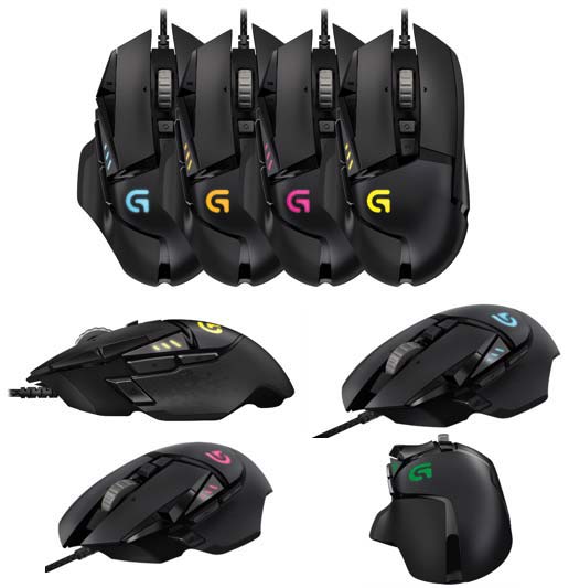 Игровая мышка Logitech G502 RGB