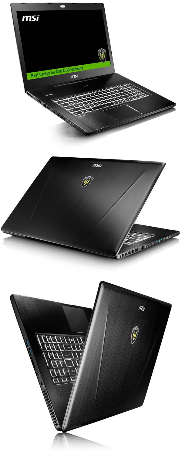 MSI WS72 6Q - мобильная рабочая станция