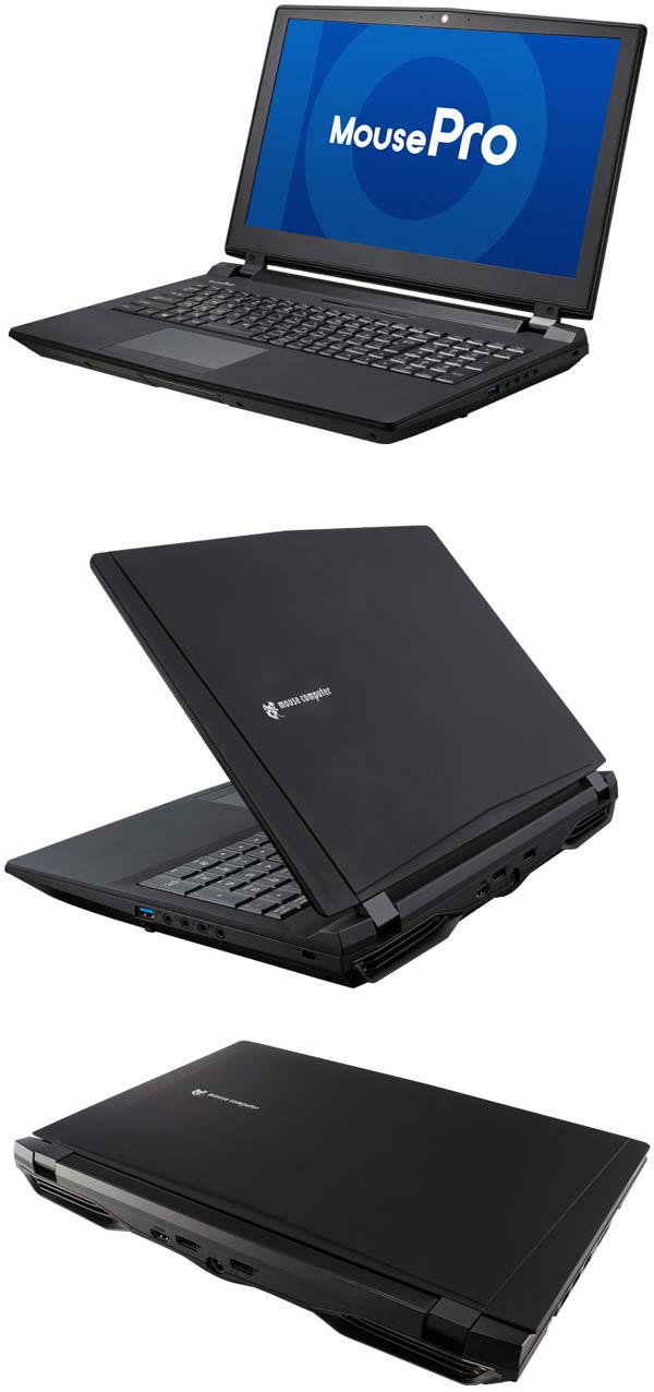 Могучий ноутбук MousePro-NB995H1-WS-MDL от Mouse Computer