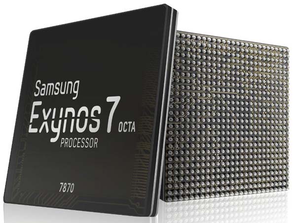 На фото изображена SoC Samsung Exynos 7 Octa 7870