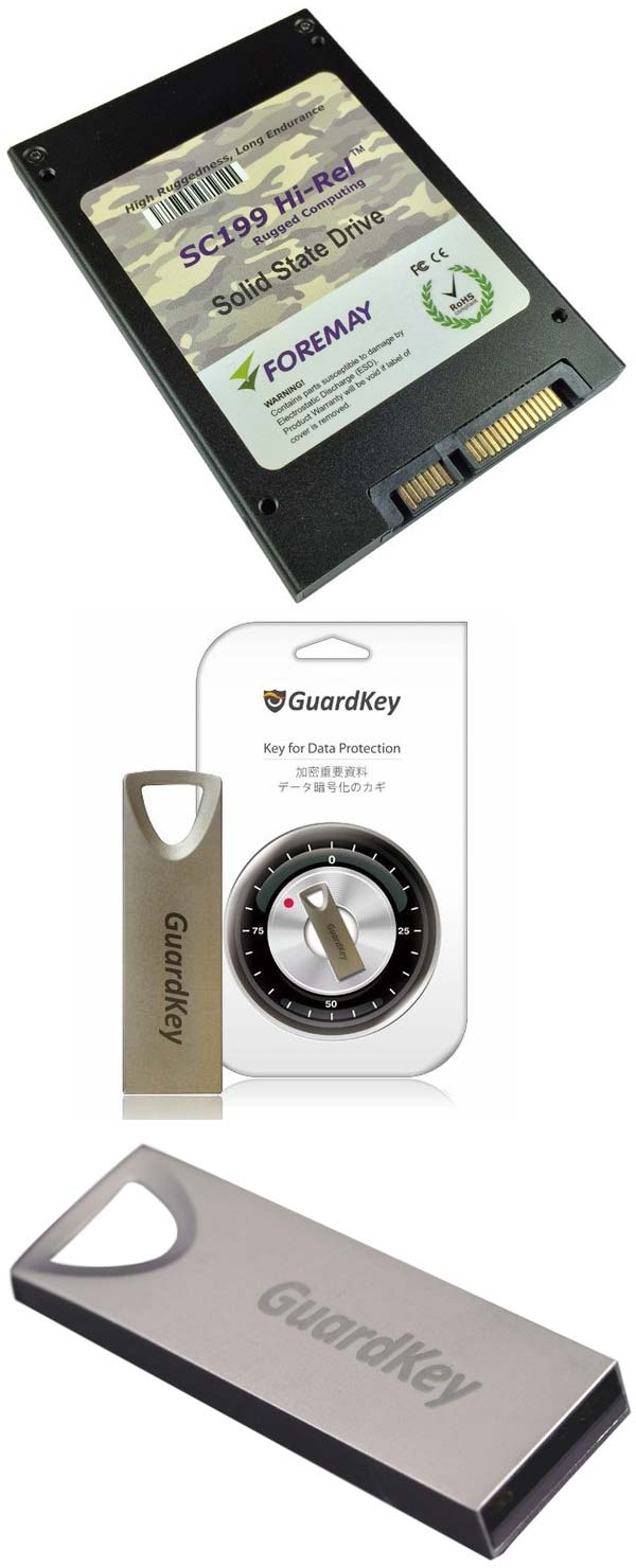 Foremay SED SSD и Changingtec GuardKey на фото