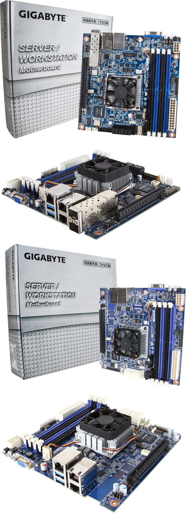 Продукты от Gigabyte на базе Intel Xeon D-1500