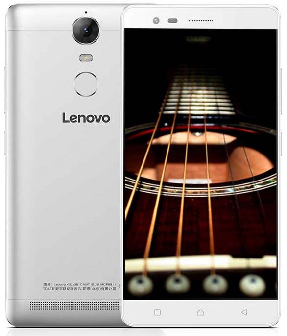 Вот как выглядит Lenovo K5 Note