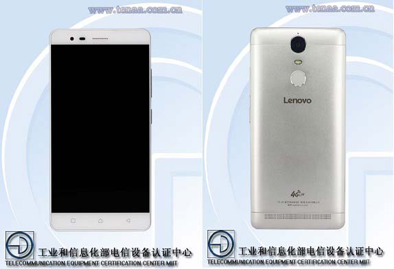 На фото показан аппарат Lenovo K5 Note