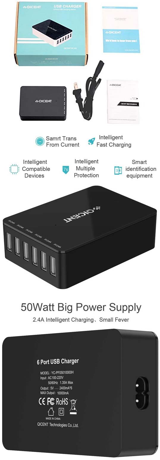 На фото устройство Quicent YC-PF05010000H