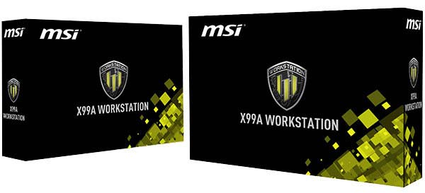 MSI X99A Workstation