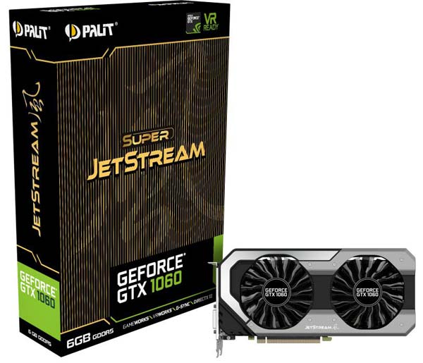 Palit GeForce GTX 1060 Super JetStream