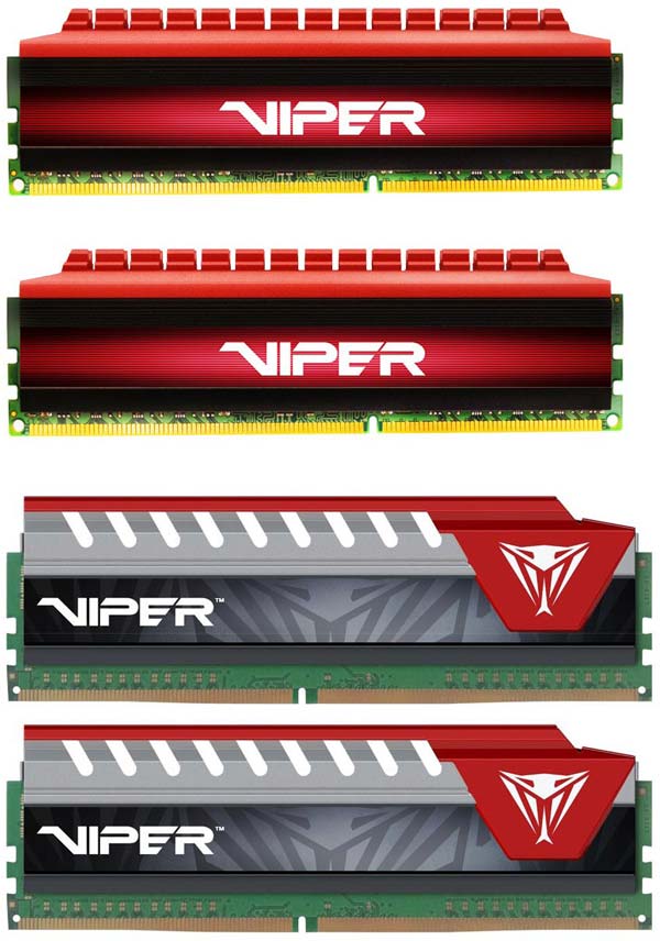 Память Viper 4 и Viper Elite DDR4-3733МГц от Patriot