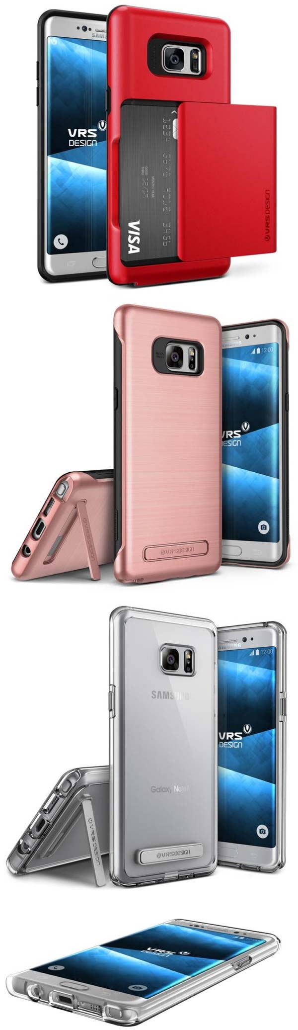 Samsung Galaxy Note7 в защитных чехлах