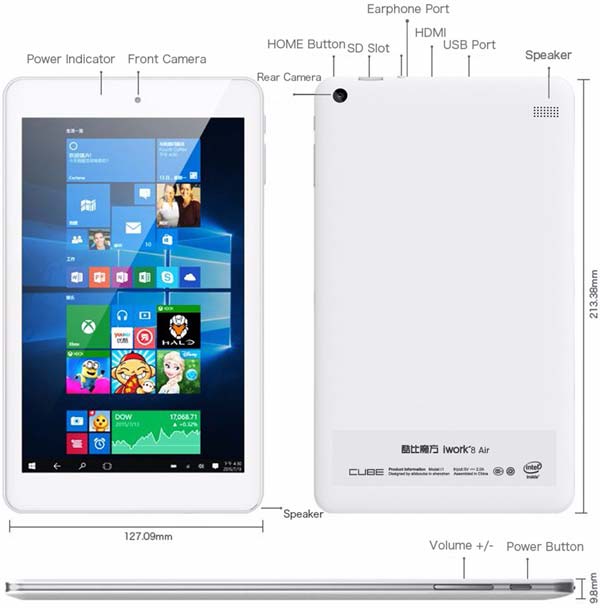 Планшет Cube iWork 8 Air