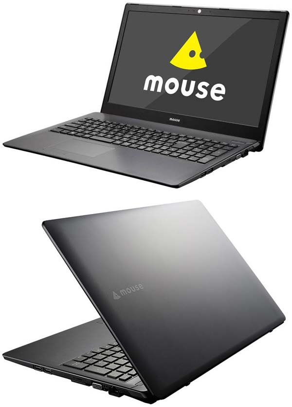 На фото ноутбук m-Book B501E от Mouse Computer