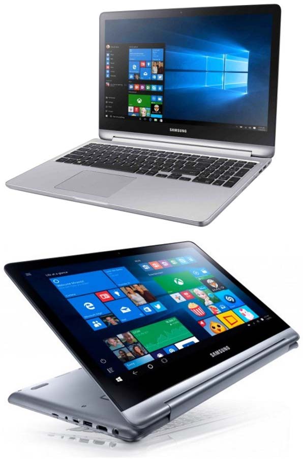 Посмотрим на лэптоп Samsung Notebook 7 Spin