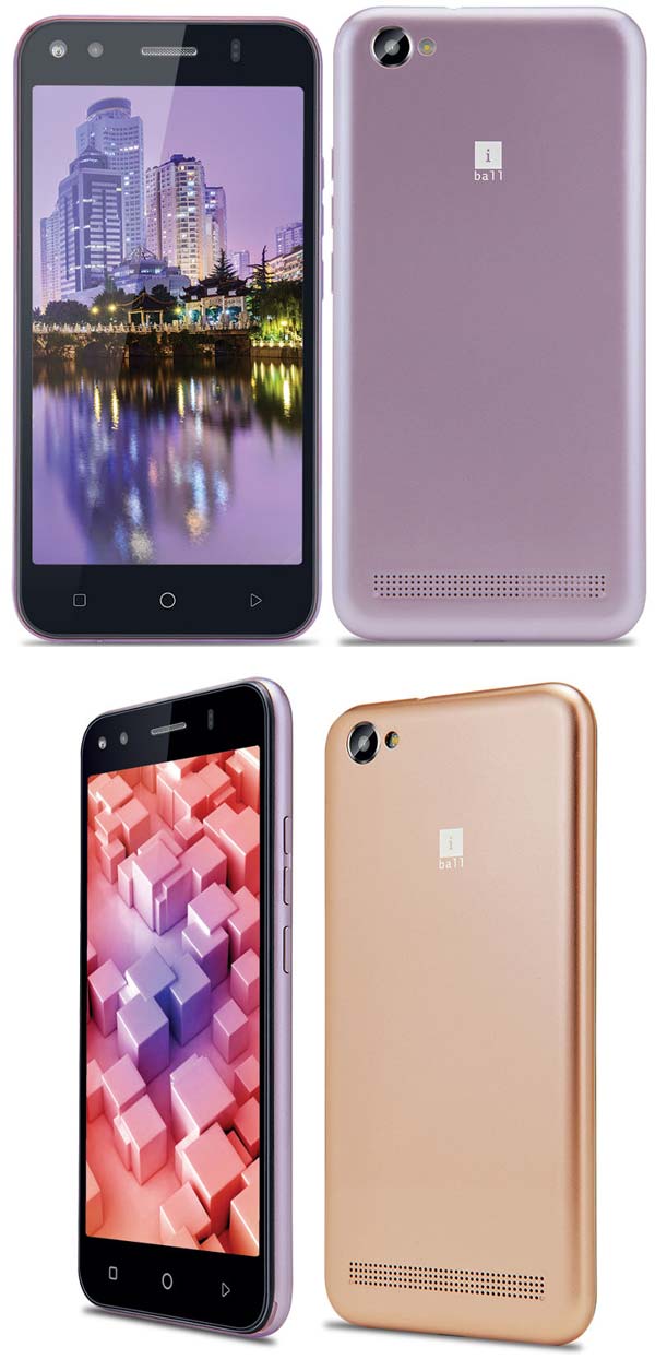 На фото умный телефон iBall Andi5G Blink 4G