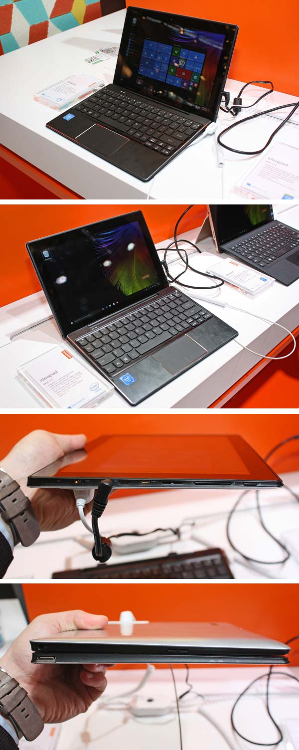 На фото можно увидеть устройство Lenovo Ideapad Miix 310