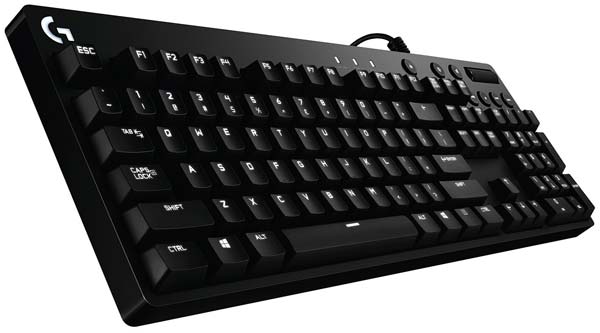 На фото можно увидеть клавиатуру Logitech G610