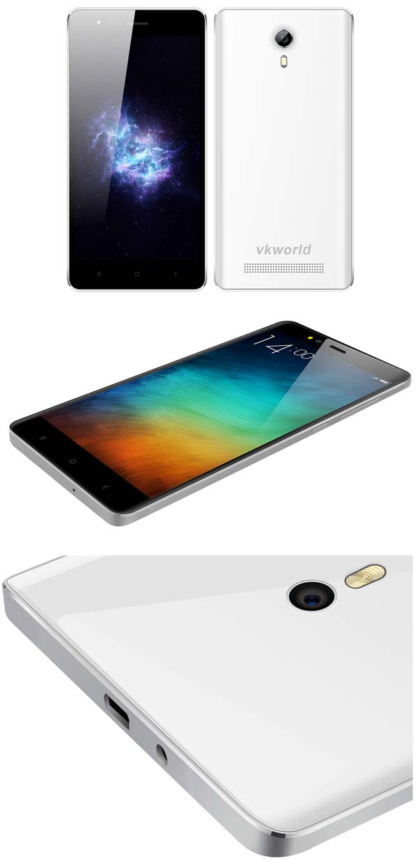 На фото можно увидеть смартфон VKWorld F1