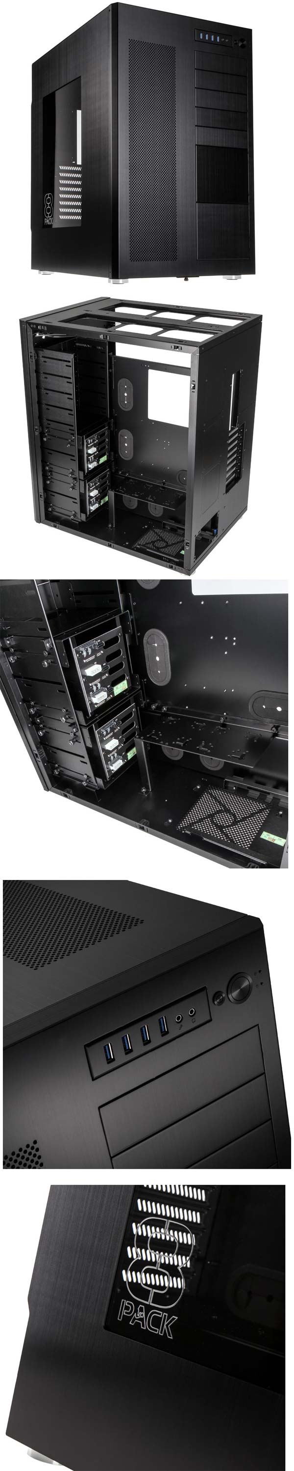 Могучий корпус Lian Li PC-D888WX 8Pack Edition Могучий корпус Lian Li PC-D888WX 8Pack Edition