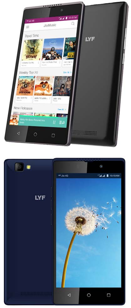 Умный телефон LYF Wind 7i