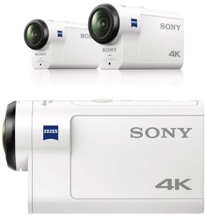 На фото устройства Sony X3000R и AS300R