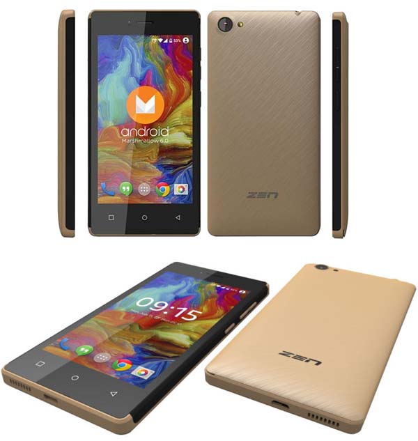 На фото можно увидеть умный телефон Zen Admire Star