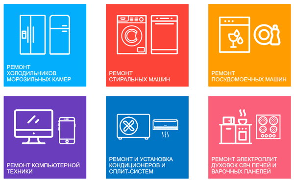 ремонт крупной бытовой техники по выгодной цене
